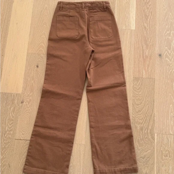 Gentle Fawn Tan Straight Leg Women's Jeans - Picture 5 of 7